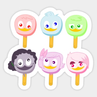 DuckTales kids ice cream Sticker